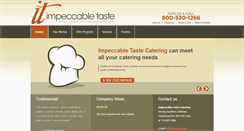 Desktop Screenshot of itcatering.com